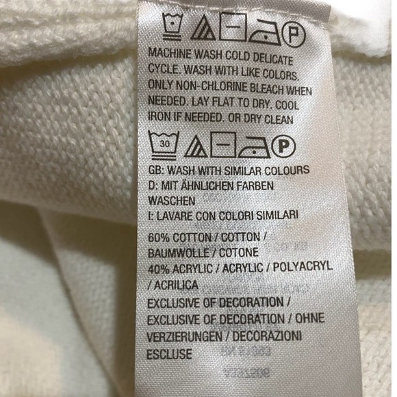 Jason Wu J Fringe Bottom Cotton Blend Size M - Picture 7 of 9